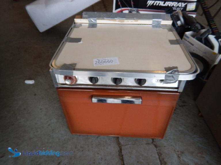 LiquidBidding Magic chef 3burner RV stove with...