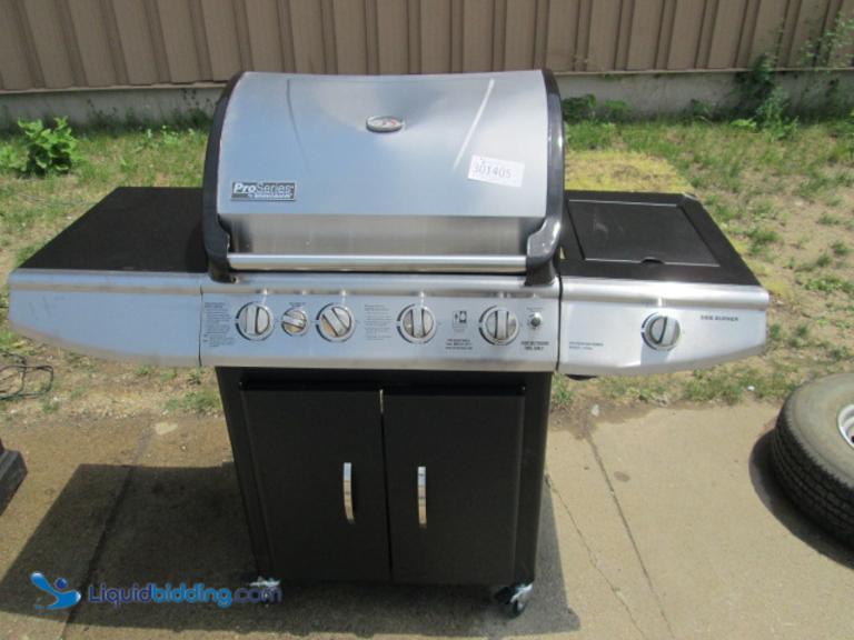 LiquidBidding Brinkmann Pro Series 4burner +1 side...