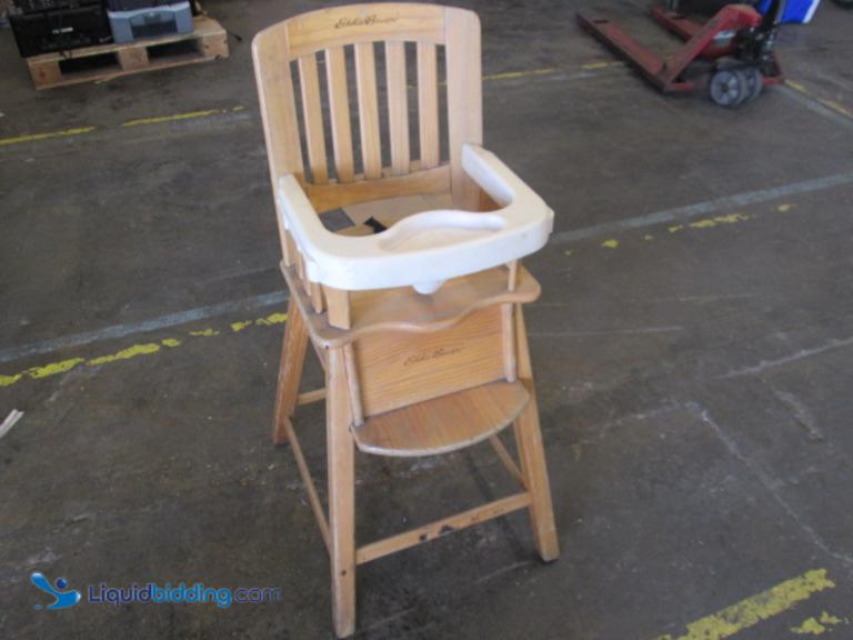 LiquidBidding Eddie Bauer Child High Chair With...
