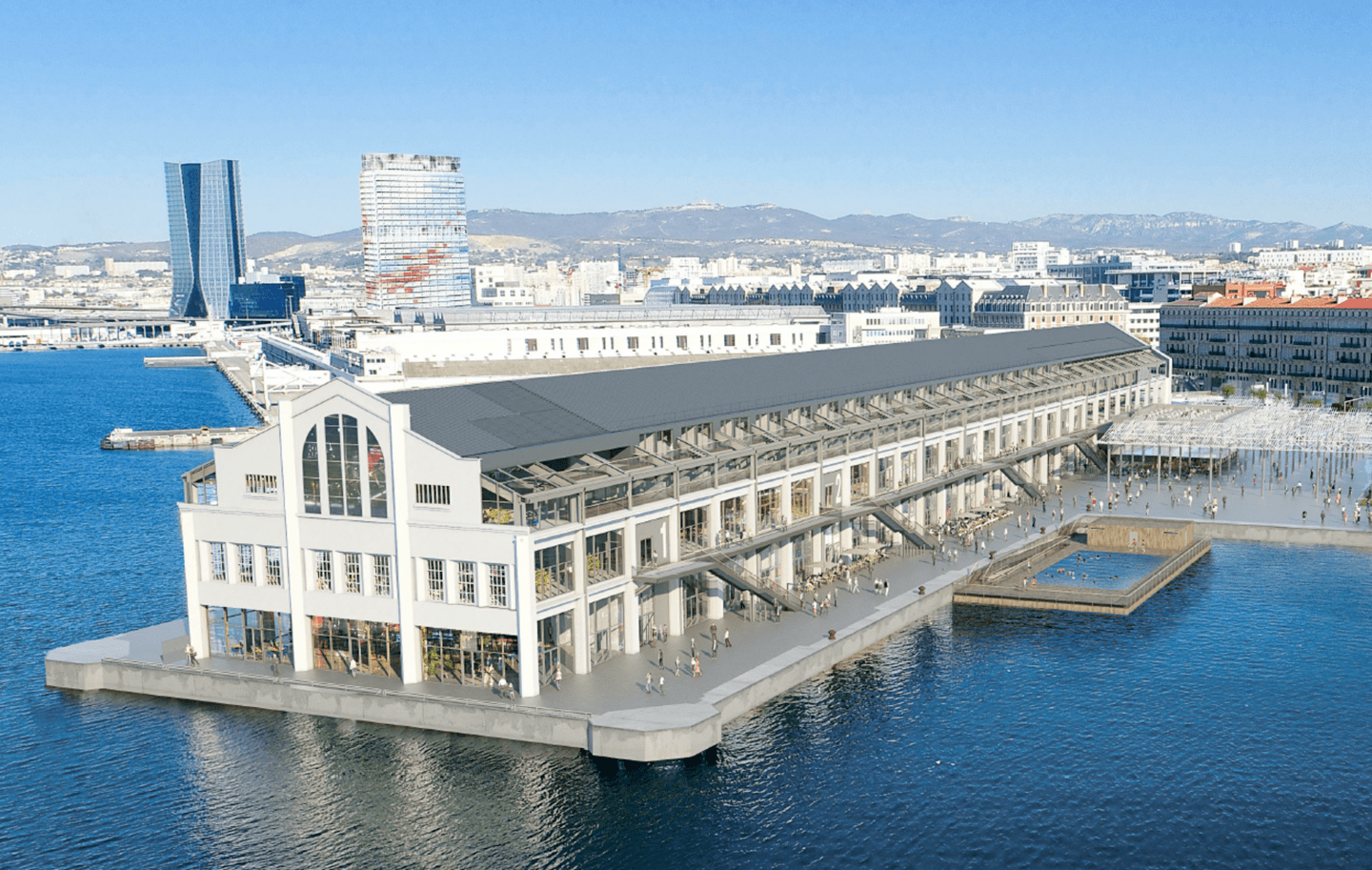 Oasiis Référence Halle J1 La Passerelle Joliette à Marseille