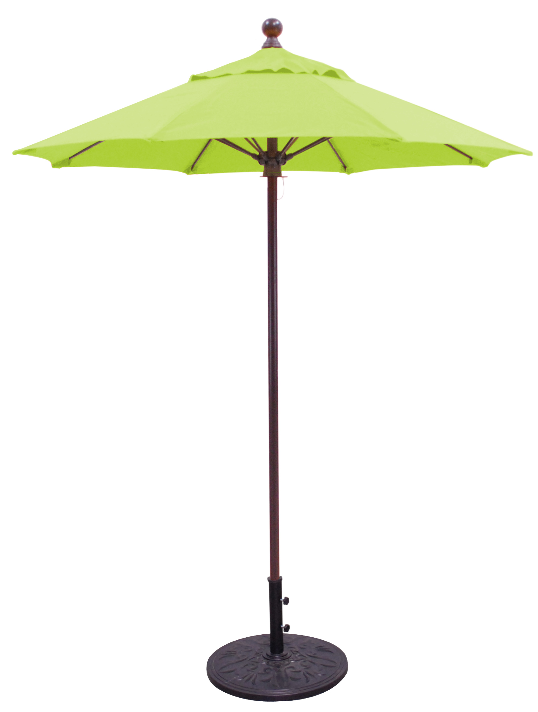 6' Manual Lift Commercial Umbrella by Galtech Oasis Garden & Patio Online