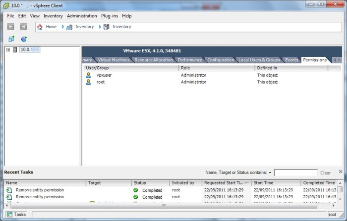 Moving ESX Hosts between Clusters Moving ESX Hosts between Clusters