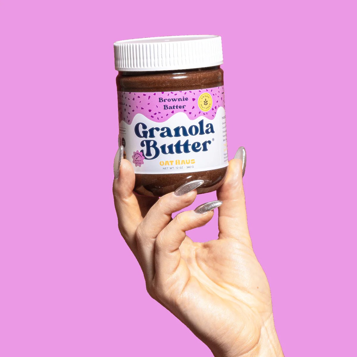 Brownie Batter Granola Butter ® (NutFree Healthy Nutella Alternative