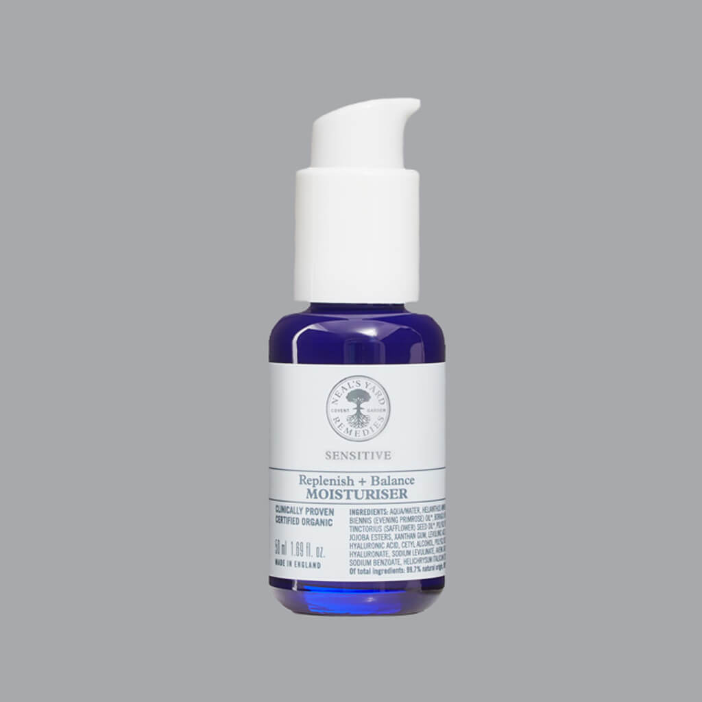 Sensitive Replenish + Balance Moisturiser Neal’s Yard