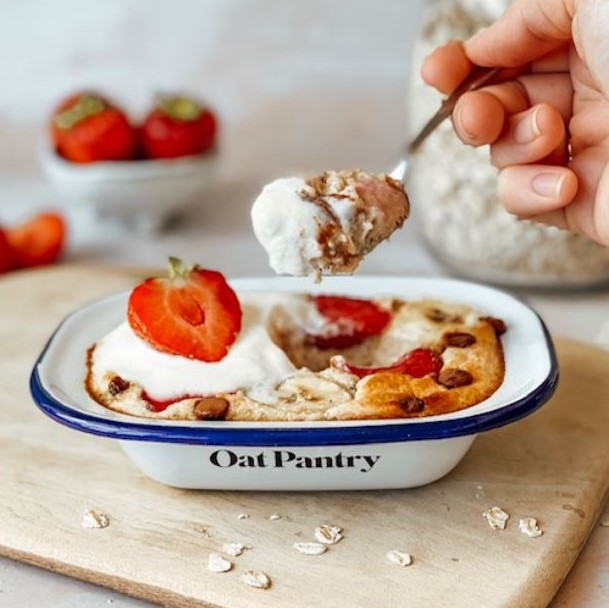 Oat Pantry Baked Oats Dish Oat Pantry