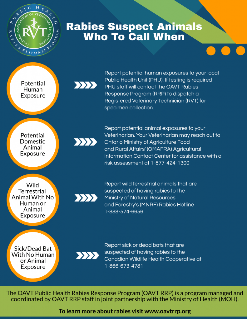 Rabies Public Portal — Ontario Association of Veterinary Technicians