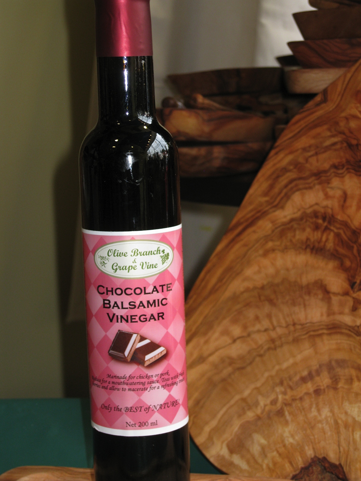 Chocolate Balsamic Vinegar 200ml Olive Branch & Grape Vine
