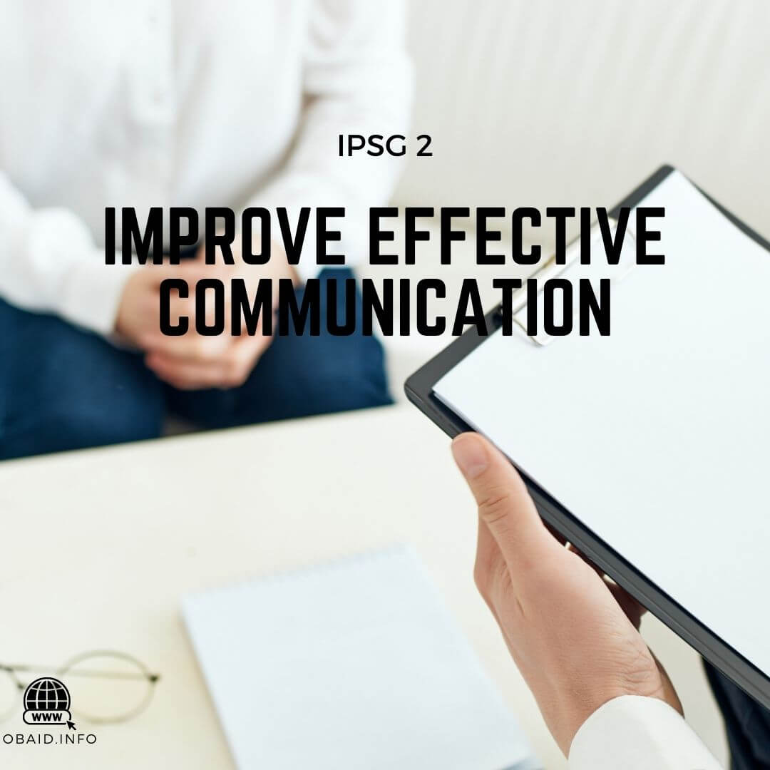 Knowing Doing Gap! International Patient Safety Goals, 60 OFF