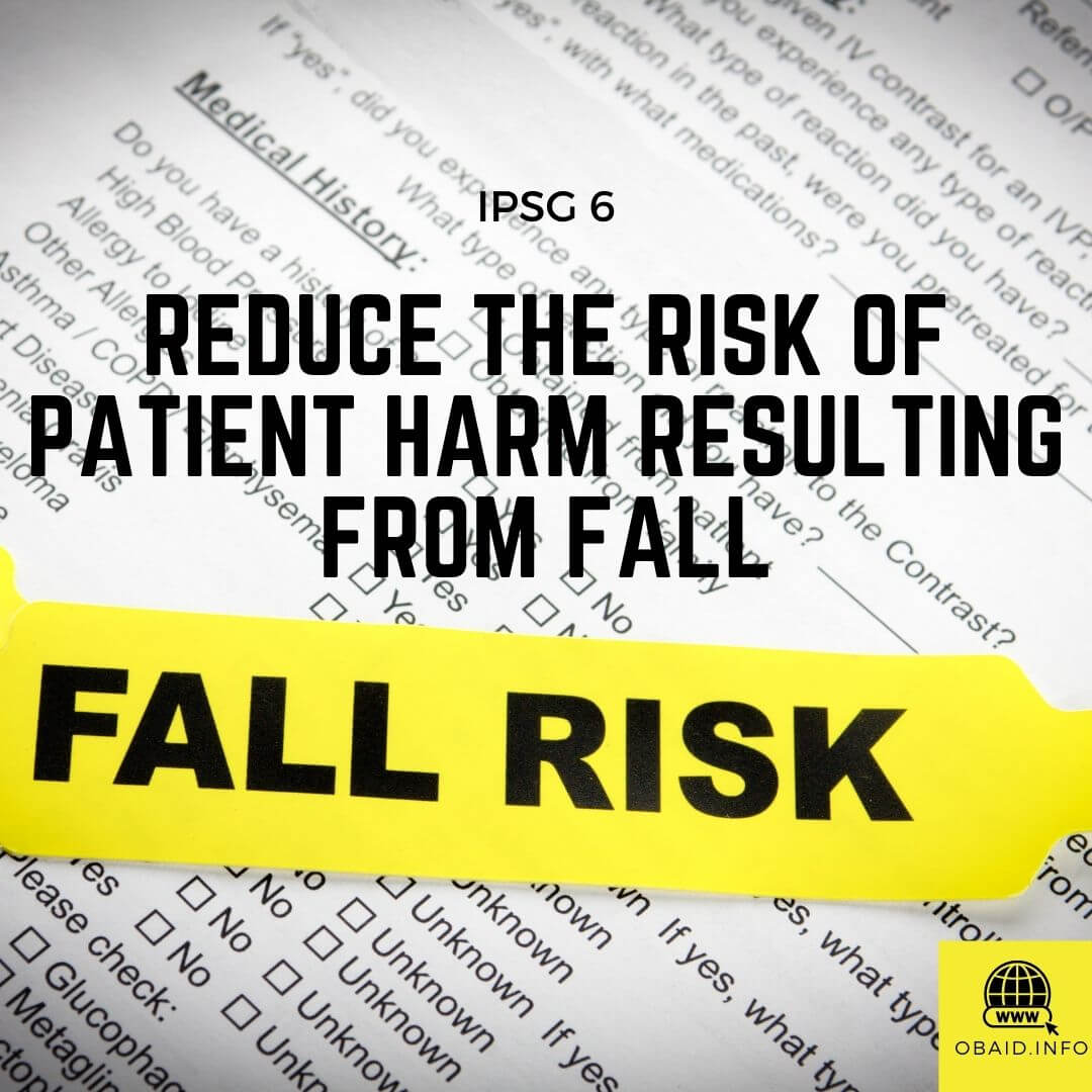 6 IPSG International Patient Safety Goals The Discreet Pharmacist