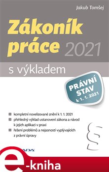 Zakonik Prace 2021 S Vykladem Jakub Tomsej Kosmas Cz Vase Internetove Knihkupectvi