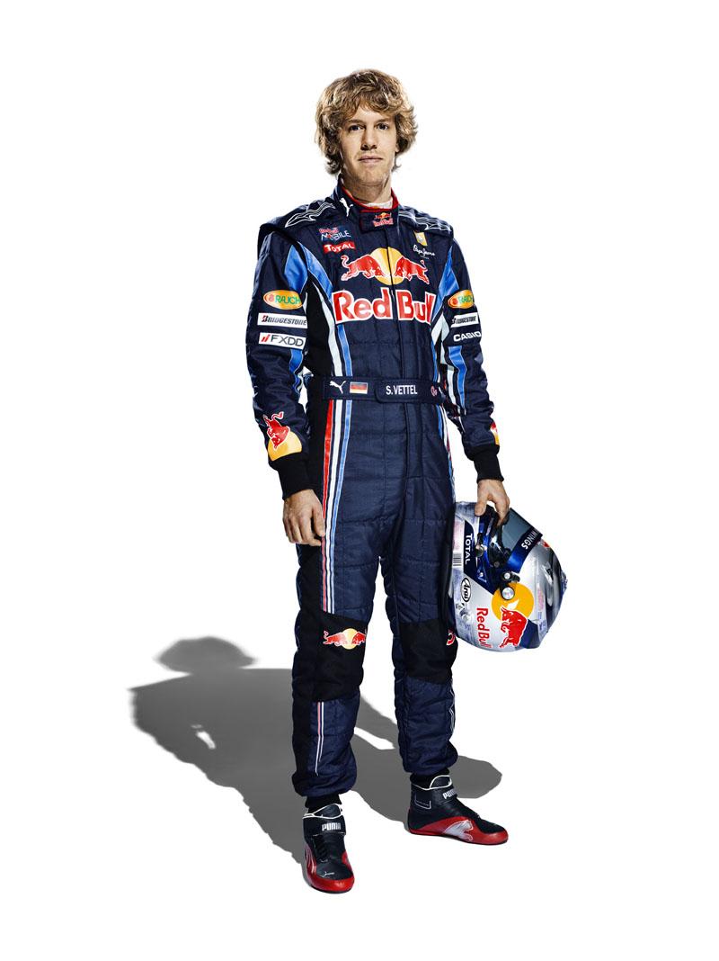 Sebastian Vettel Portrait Red Bull Racing Obama Pacman