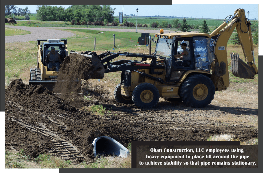 Underground Pipe and Installation Oban Construction, LLC