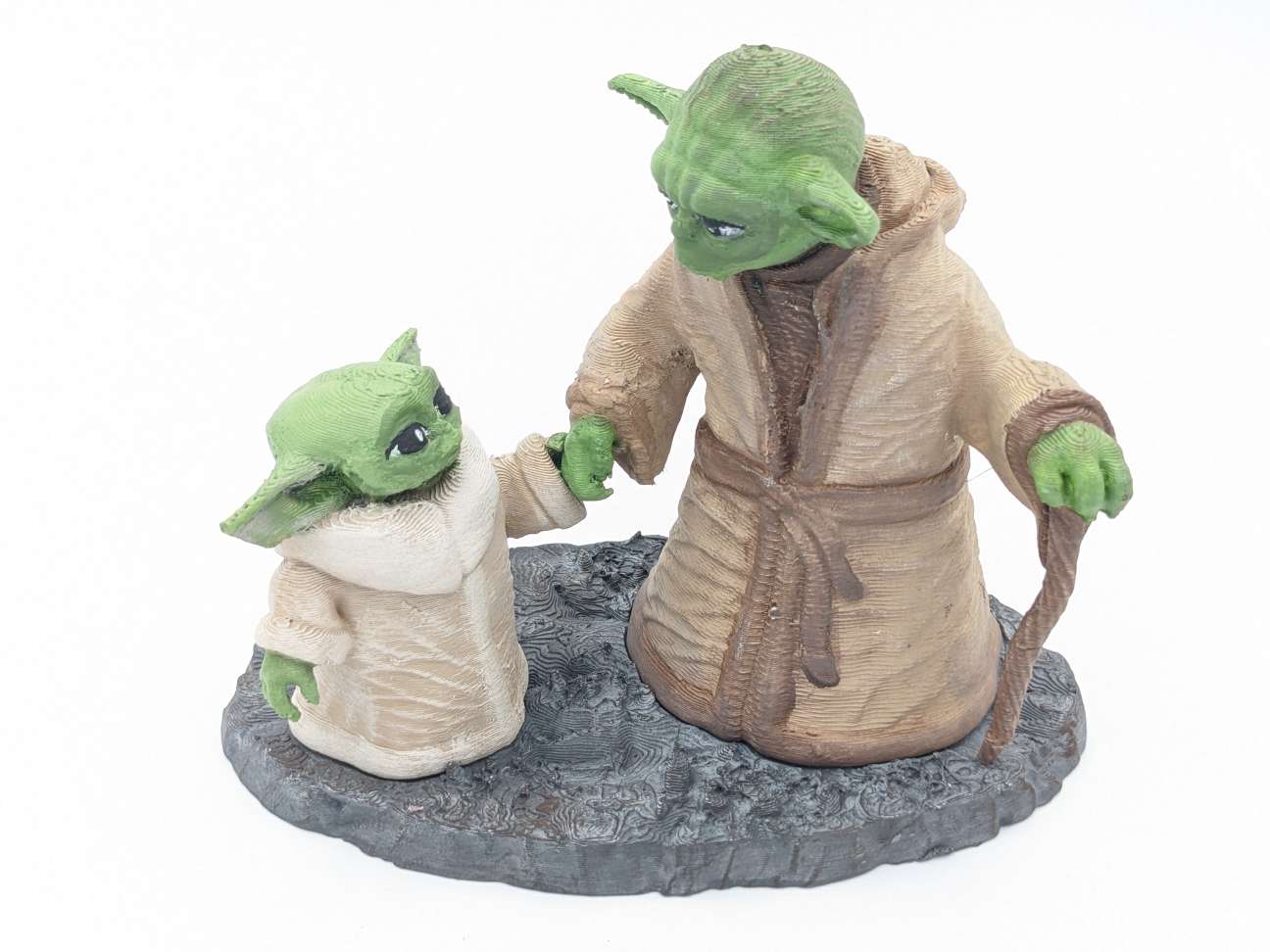 Yoda Meets Grogu Diorama Obbyist