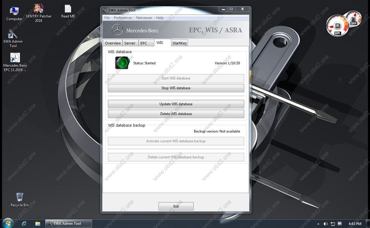 Mercedes Benz WIS ASRA 10.2020 Multilingual obd2vm