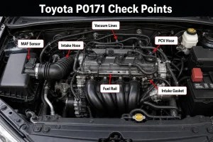 Toyota P0171 Code Explained: Causes, Symptoms & Diagnosis