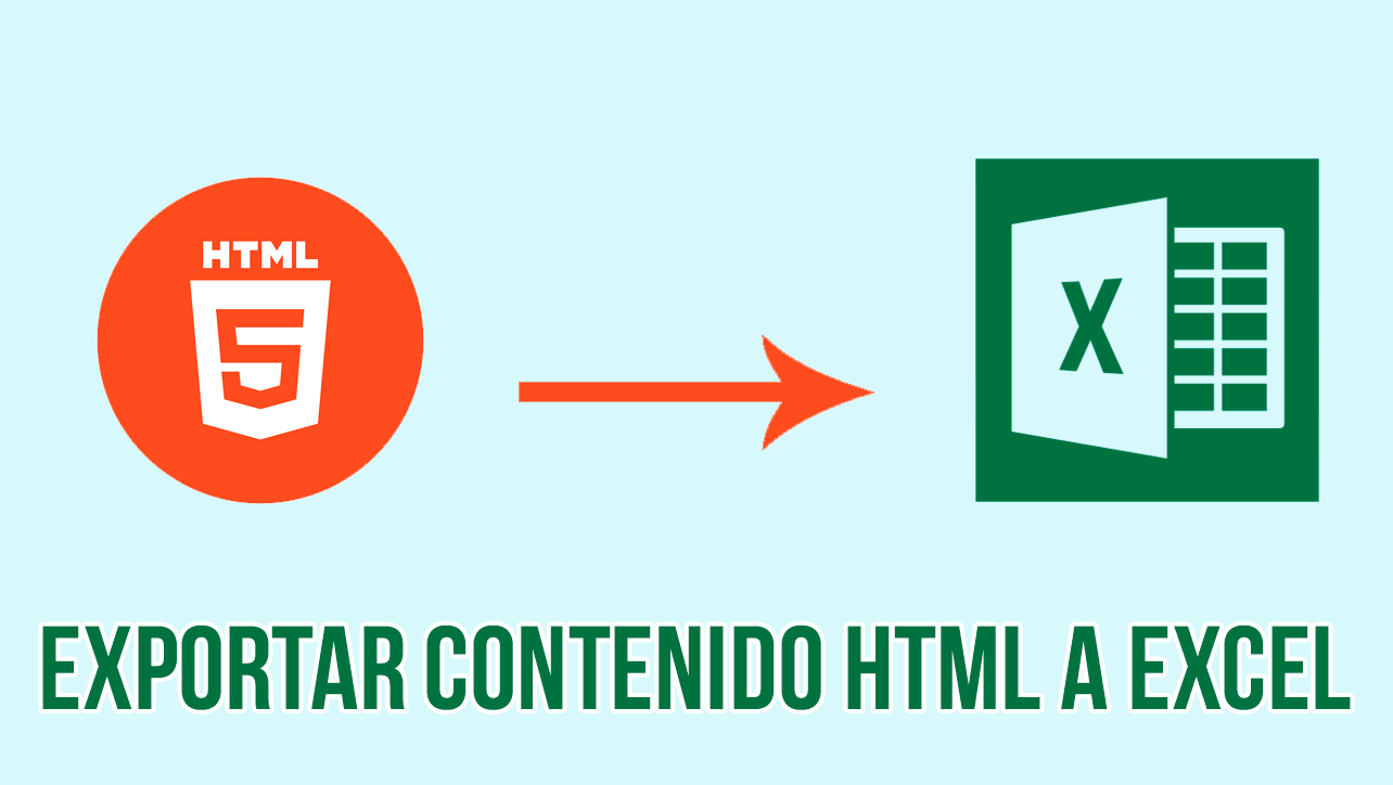Exportar tablas HTML a EXCEL utilizando el plugin jQuery TableExport
