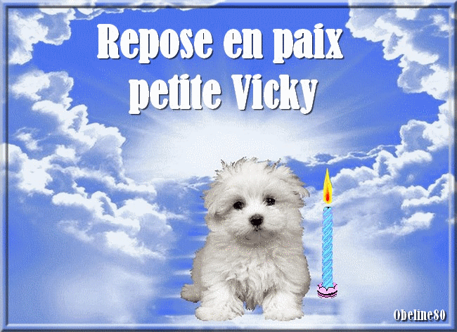 Repose en paix petite Vicky