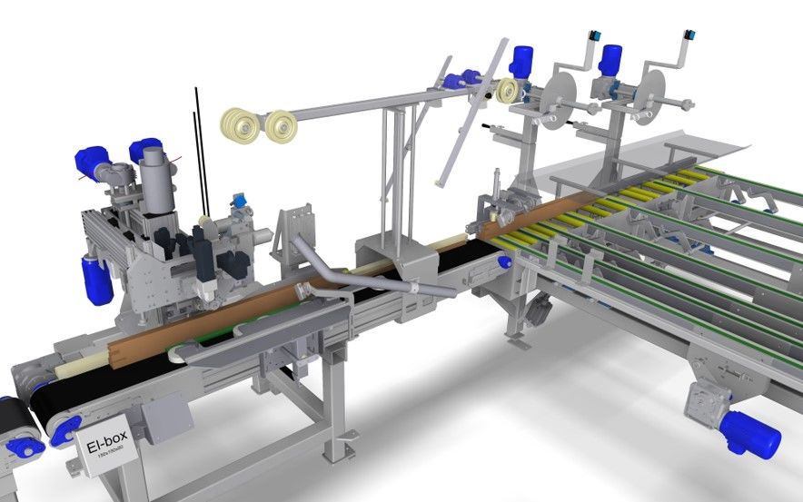 Windows Machines for mounting of gaskets and adhesive tape ObelP