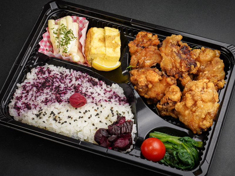 迷ったらこれ！こども弁当 からあげ弁当♪｜おいしいレシピ | エバラ食品 手作り弁当ふじたのからあげ弁当 700円｜【お弁当デリ】お弁当の配達デリバリー