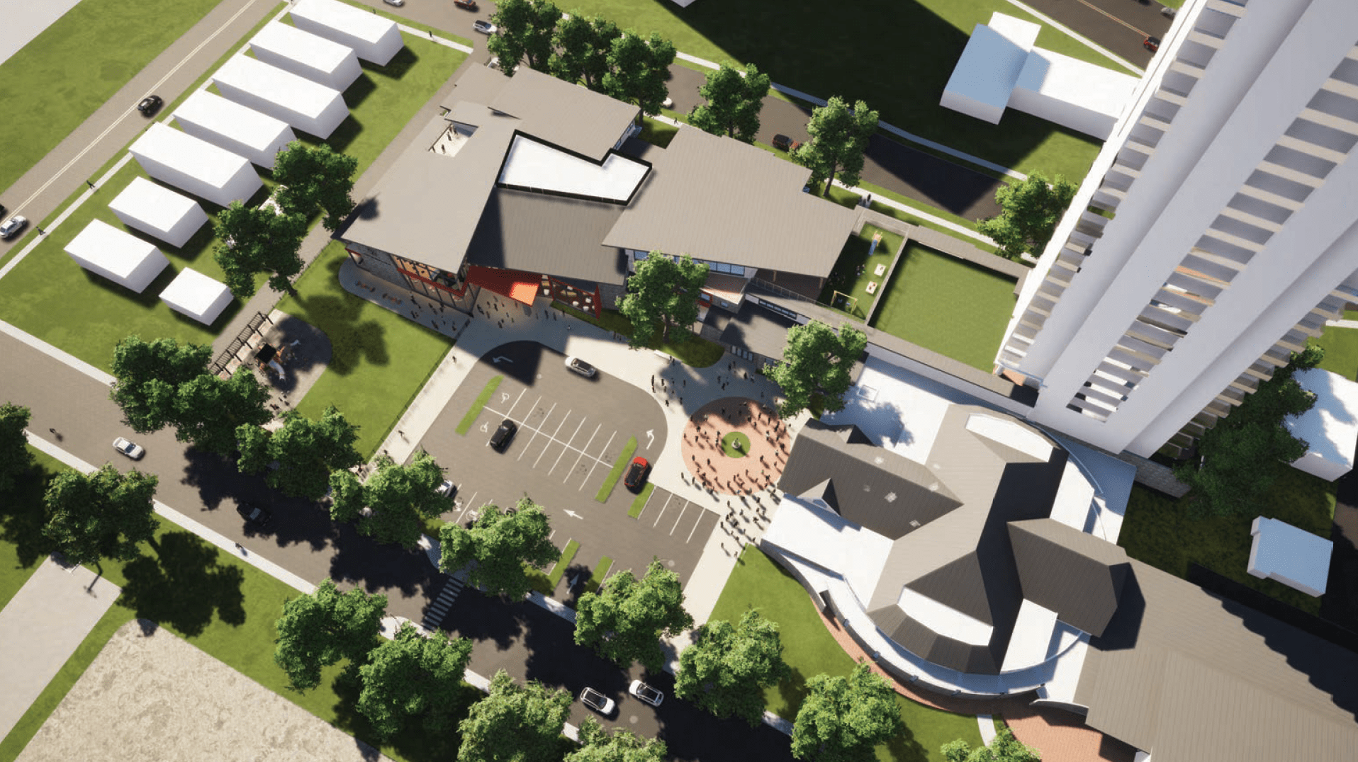 St Francis de Sales Elementary School Oberto Oberti Architecture and