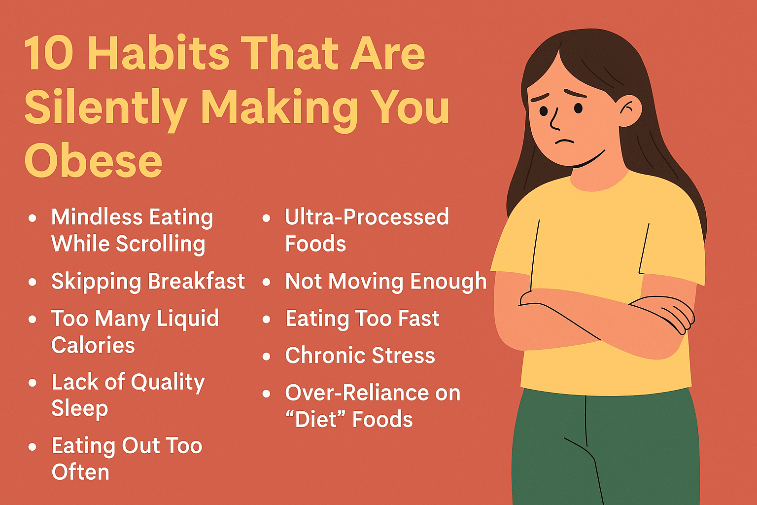 10 habits that are silently making you obese