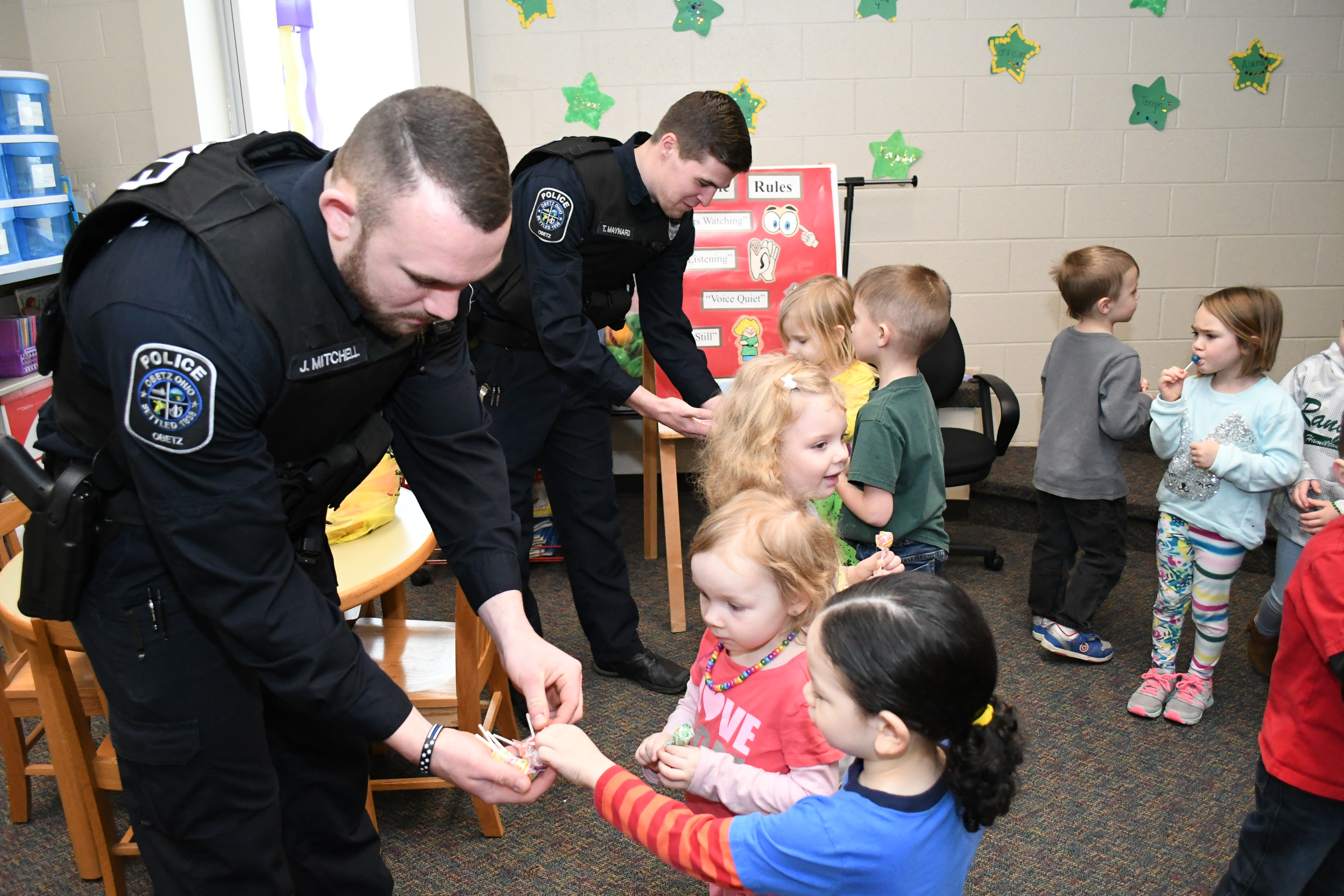 Obetz Police visit Hamilton Local PK City of Obetz