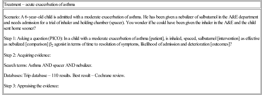 Evidencebased paediatrics Obgyn Key