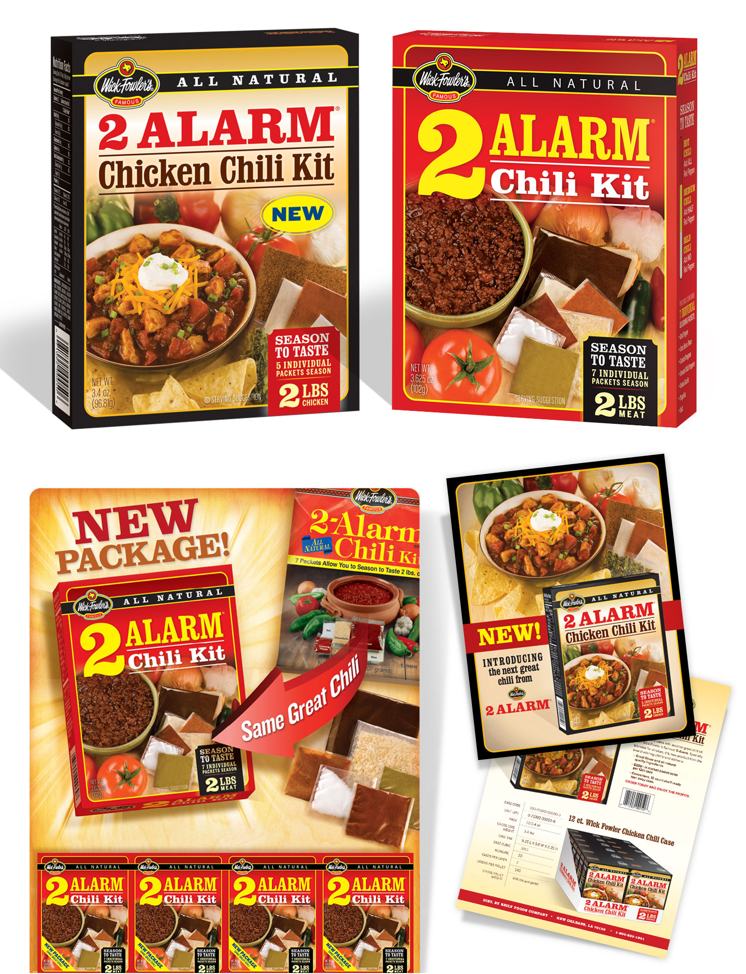 2 Alarm Chili — Packaging Design & PointofSale Object 9