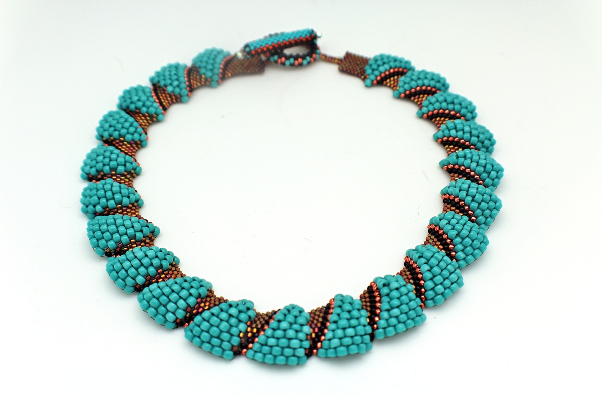 Jewelry "Turquoise Beaded Neckklace" (Original art by Attitude by Austin)