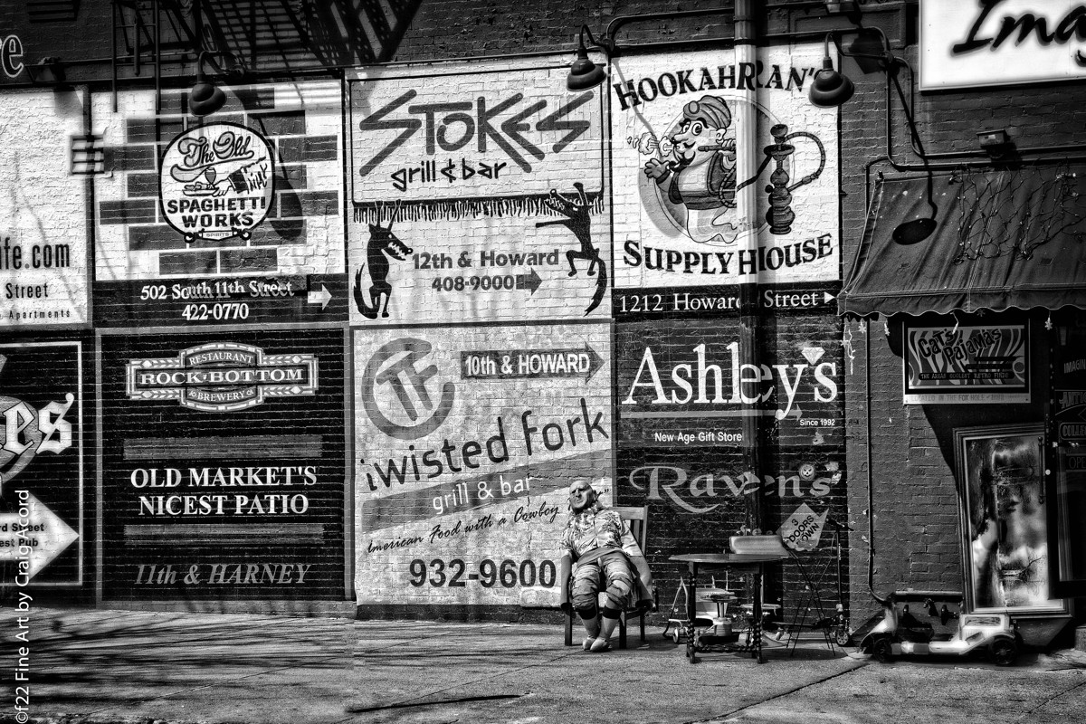 Photography "Omaha Old Market" (Original art by f22 fine art by Craig