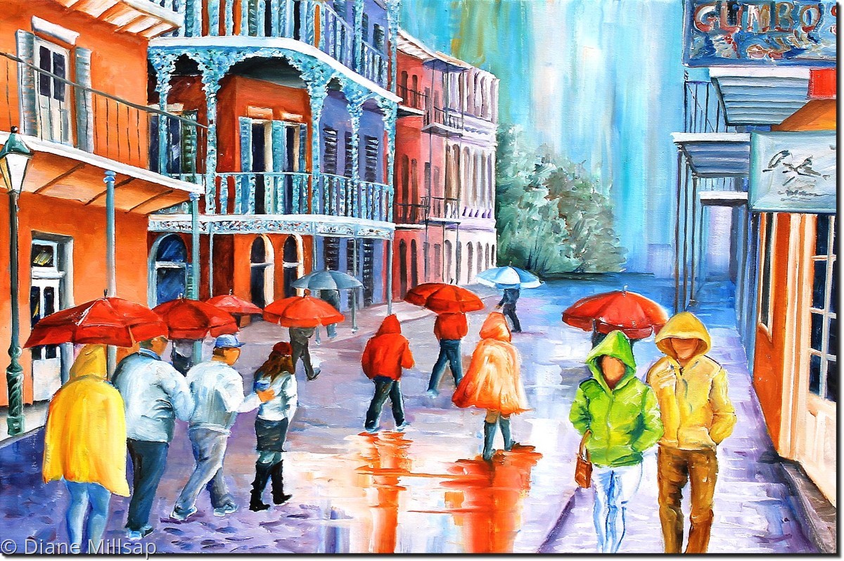 Rain in New Orleans