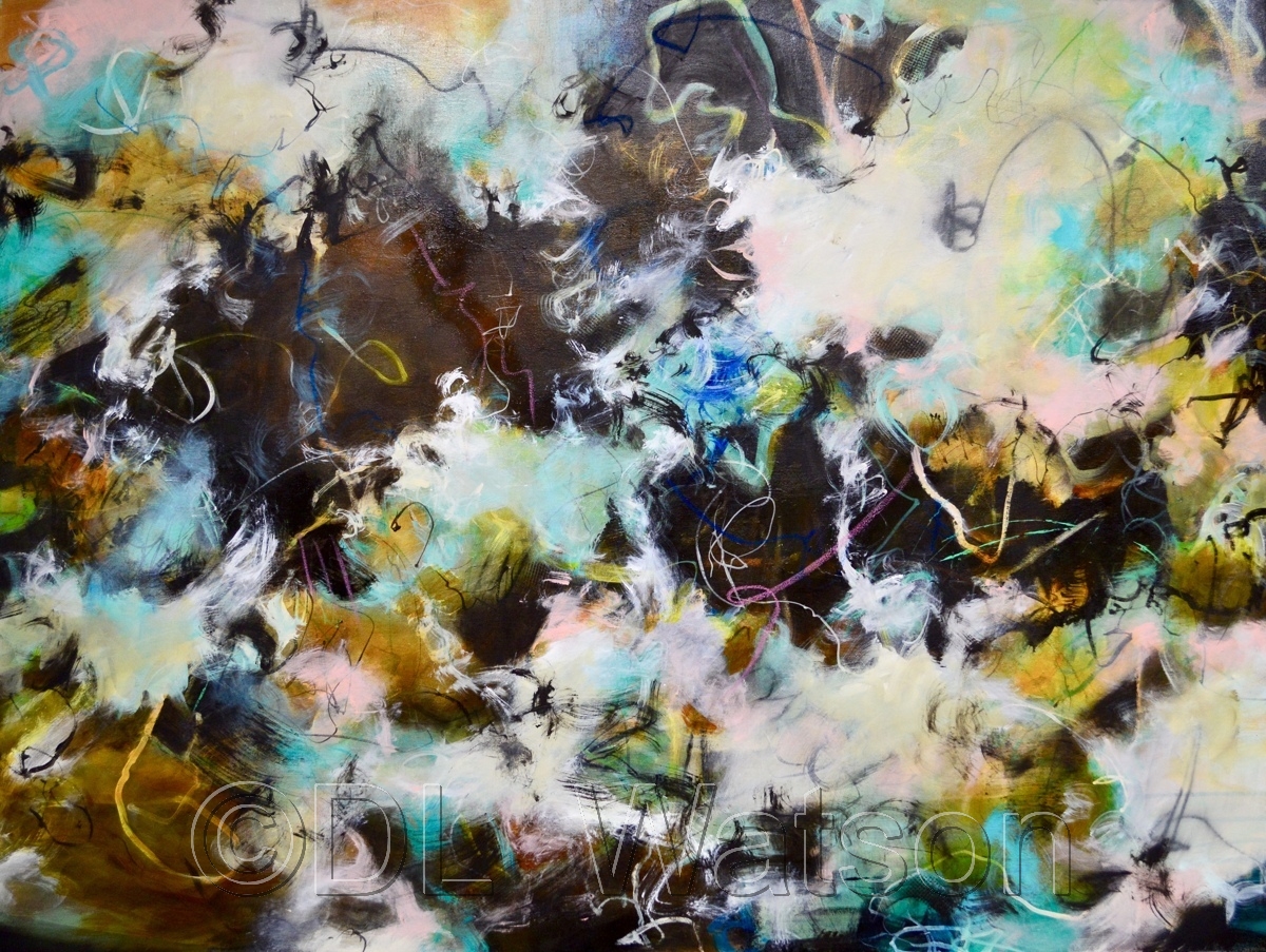 Painting "I Can See Clearly Now" (Original art by DL Watson)