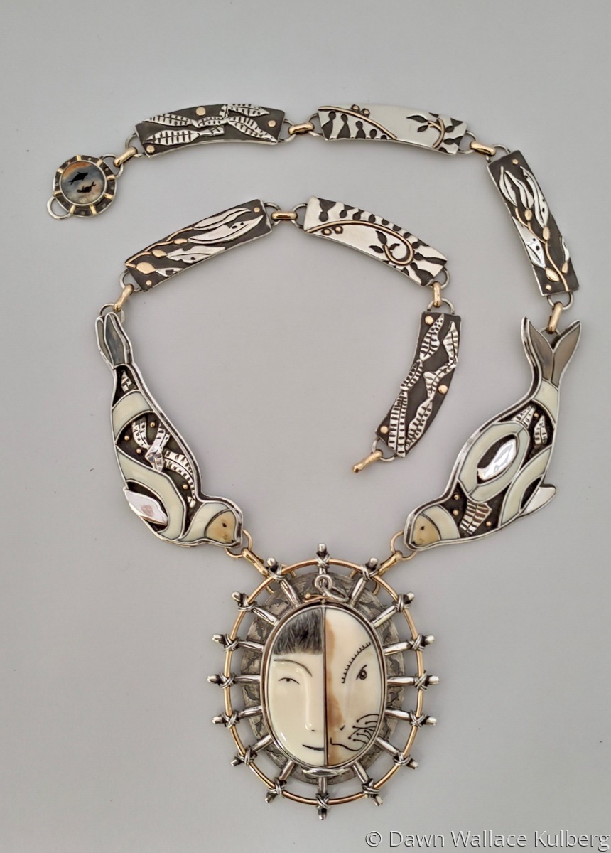 Jewelry "Seal Spirit Necklace" (Original art by Dawn Wallace Jewelry)