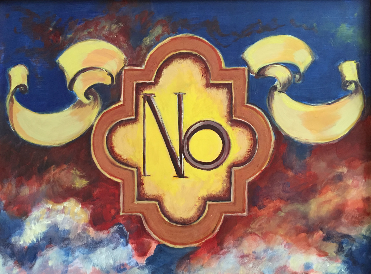 Painting "No Number 1" (Original art by Elizabeth Anne Babb)