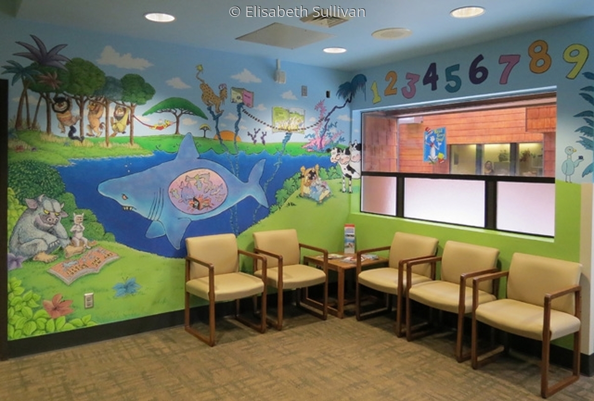 Other "Reading Corner Mural" (Original art by Elisabeth Sullivan)