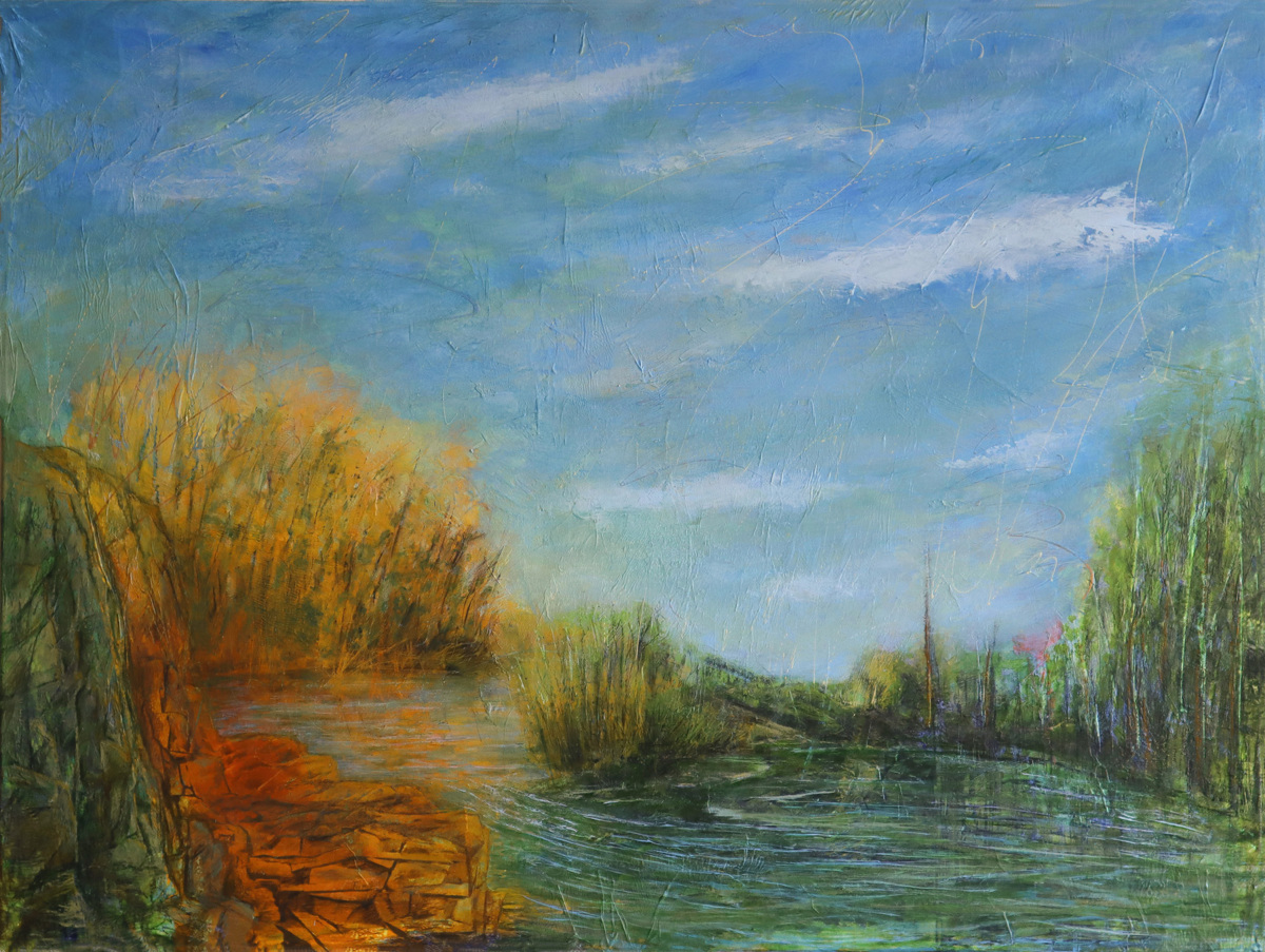 "Meandering" (Original art by Jude Kai Art)