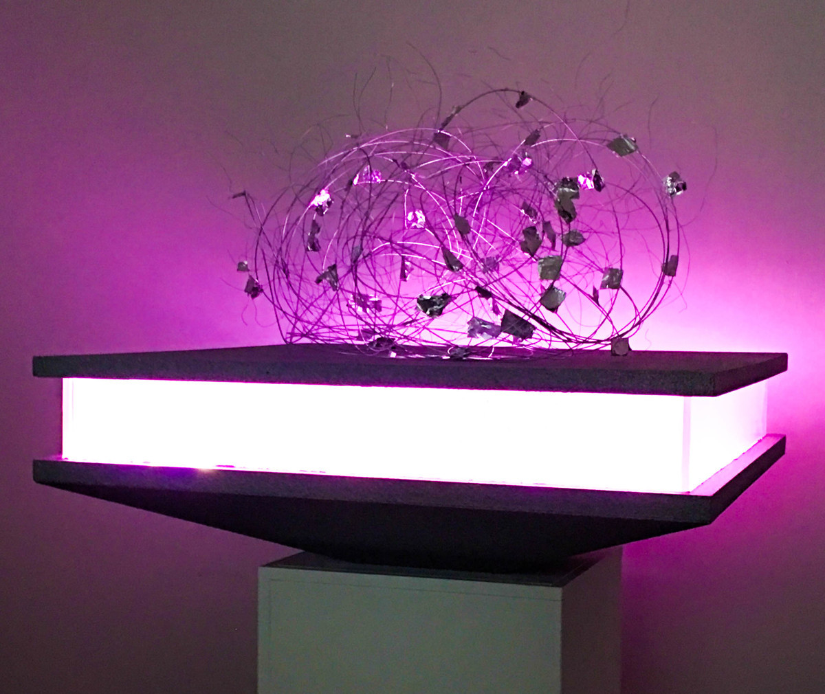 Sculpture "Great Balls of Wire" (Original art by John Wells)