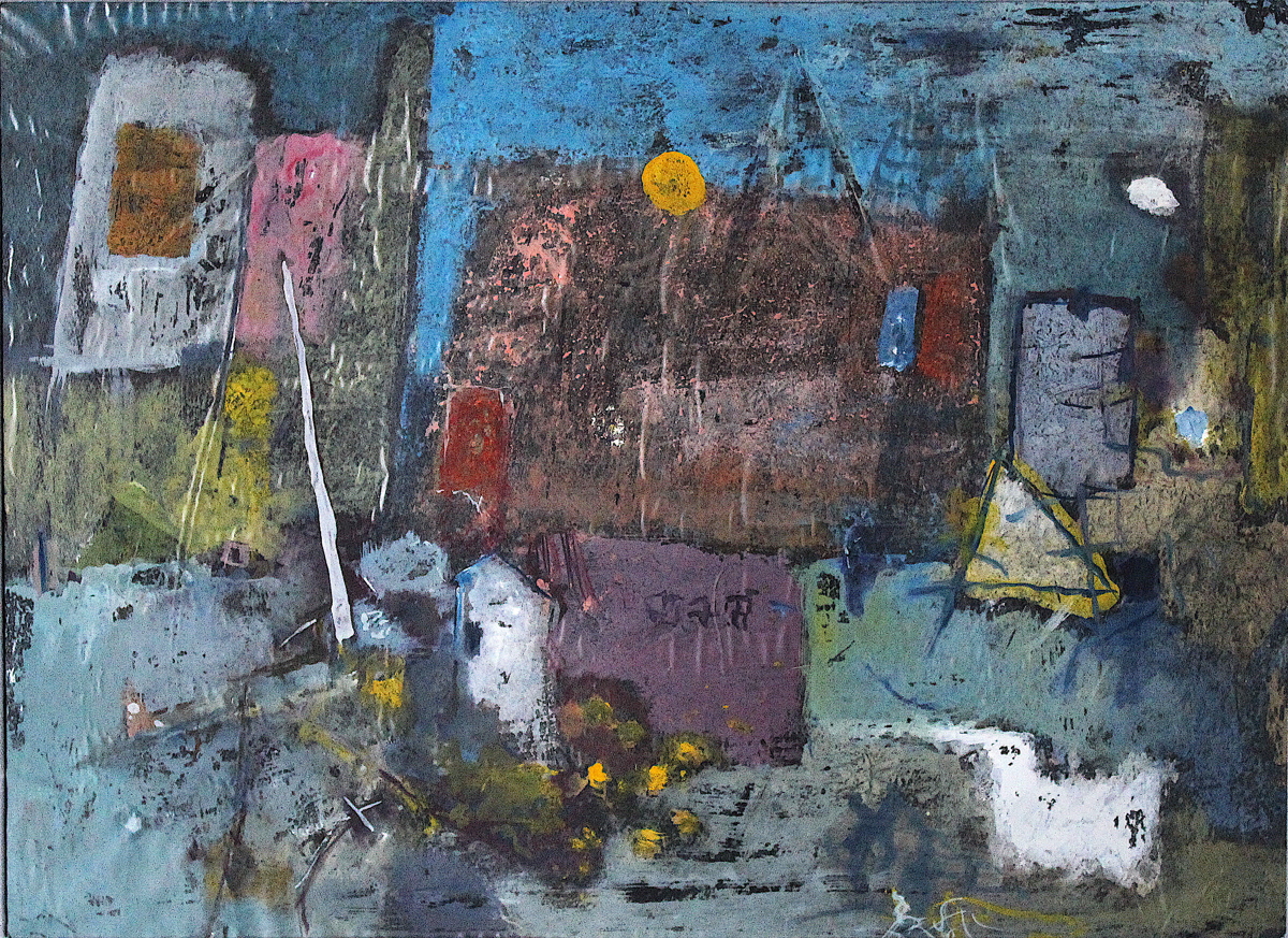 "South Side Jerome Land" (Original art by NATIONAL WATERCOLOR SOCIETY)