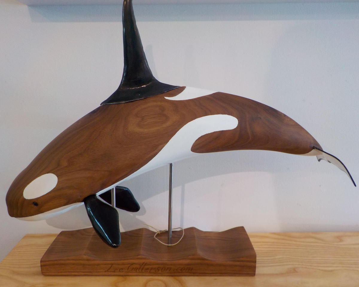 Sculpture "Orca" (Original art by Lee Gutterson)