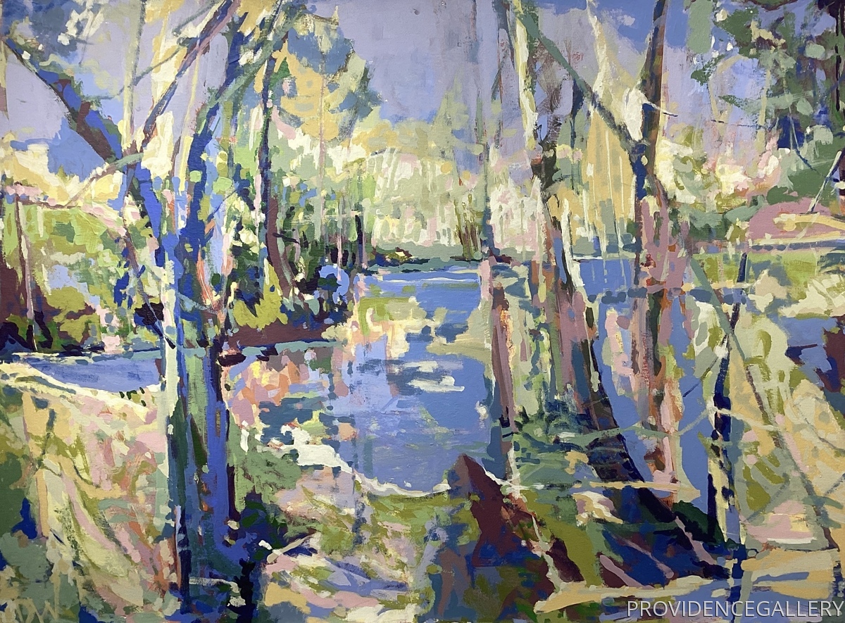 Painting "Springtime I" (Original art by PROVIDENCE GALLERY)