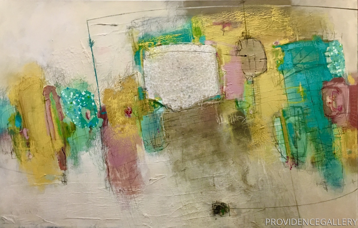 Mixed Media "A Lot of Edges Called Perhaps" (Original art by