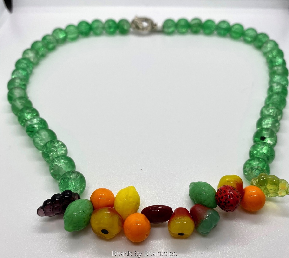 Jewelry "Glass Fruit Necklace" (Original art by Beads by Beardslee)