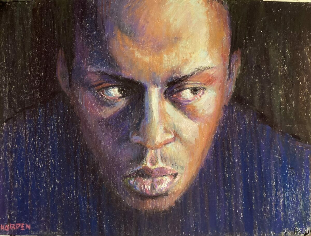 "Best in Show Laurie Harden" (Original art by Pastel Society of New