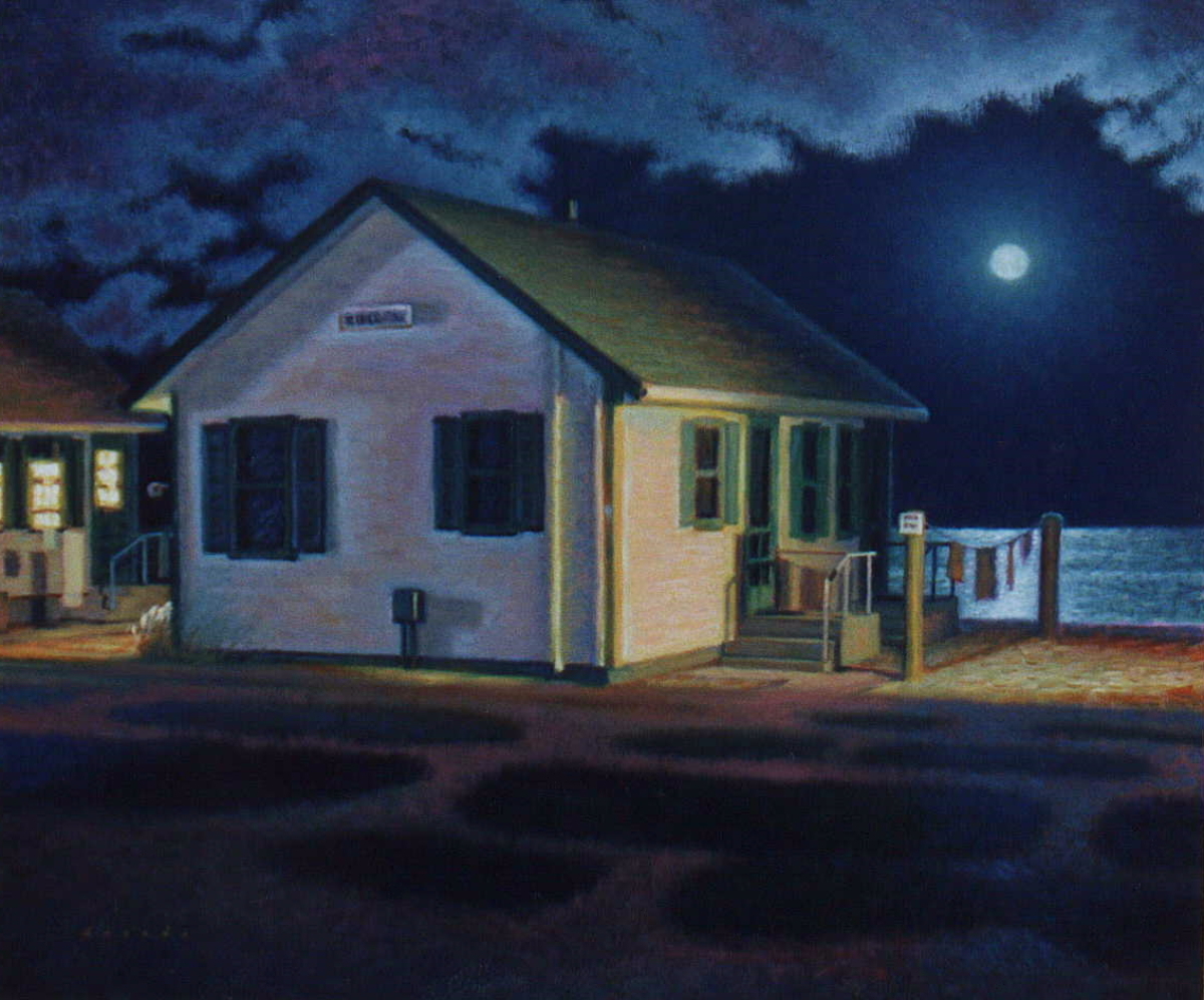 "The Lights are Out but Nobody's Home" (Original art by Rob Brooks)