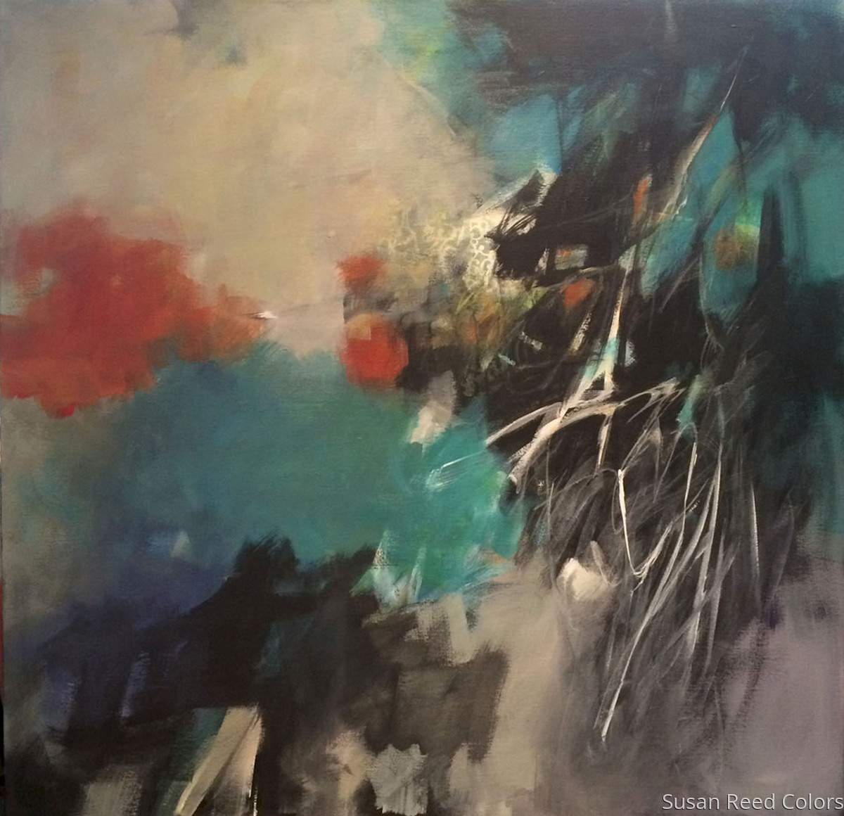 Painting "AERIE" (Original art by Susan Reed)