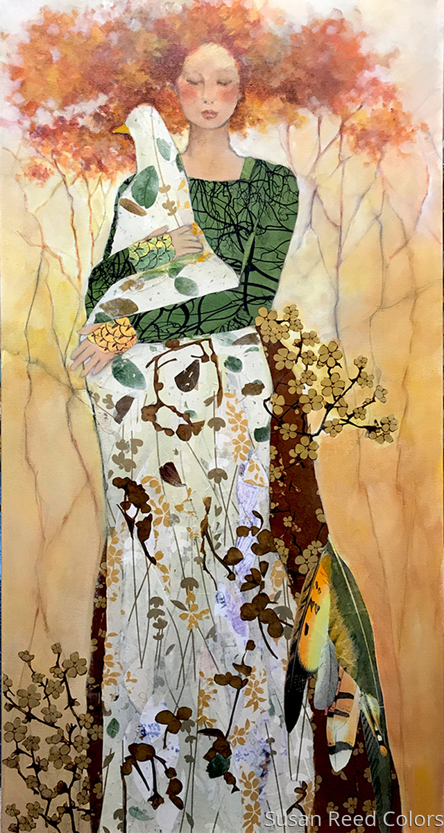 Painting "GAIA" (Original art by Susan Reed Colors)
