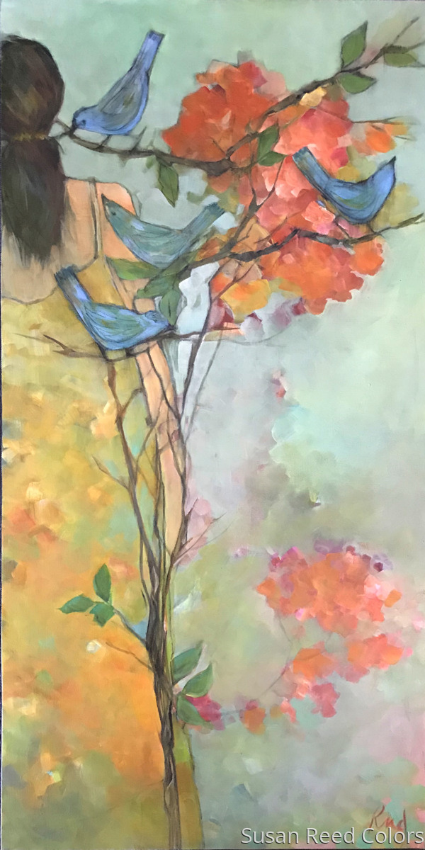 Painting "REFUGIO" (Original art by Susan Reed Colors)