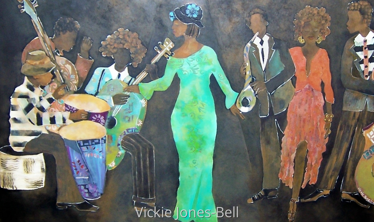 Painting "The Savoy (Original art by Vickie JonesBell)