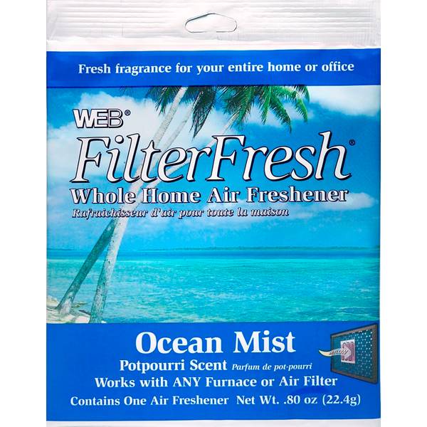 WEB FilterFresh Whole Home Country Cotton Air Freshener, Ocean