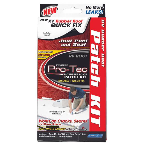 Camco Manufacturing ProTec RV Rubber Roof Patch Kit 41461 Blain's